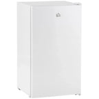 3.2 Cu.Ft Mini Fridge with Freezer, Single Door Compact Refrigerator with Adjustable Thermostat for Bedroom