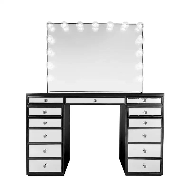 Impressions Vanity SlayStation Plus Premium Mirrored Vanity Table
