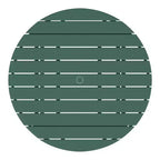 WestinTrends Dylan 5-Piece Outdoor Patio HDPE Adirondack Chair With Round Coffee Table Conversation Set