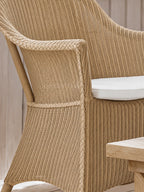Classic Rattan Lounge Chair with Woven | Matte Finish