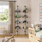 Umbra Set of 4 Solis Adjustable Shelves Black