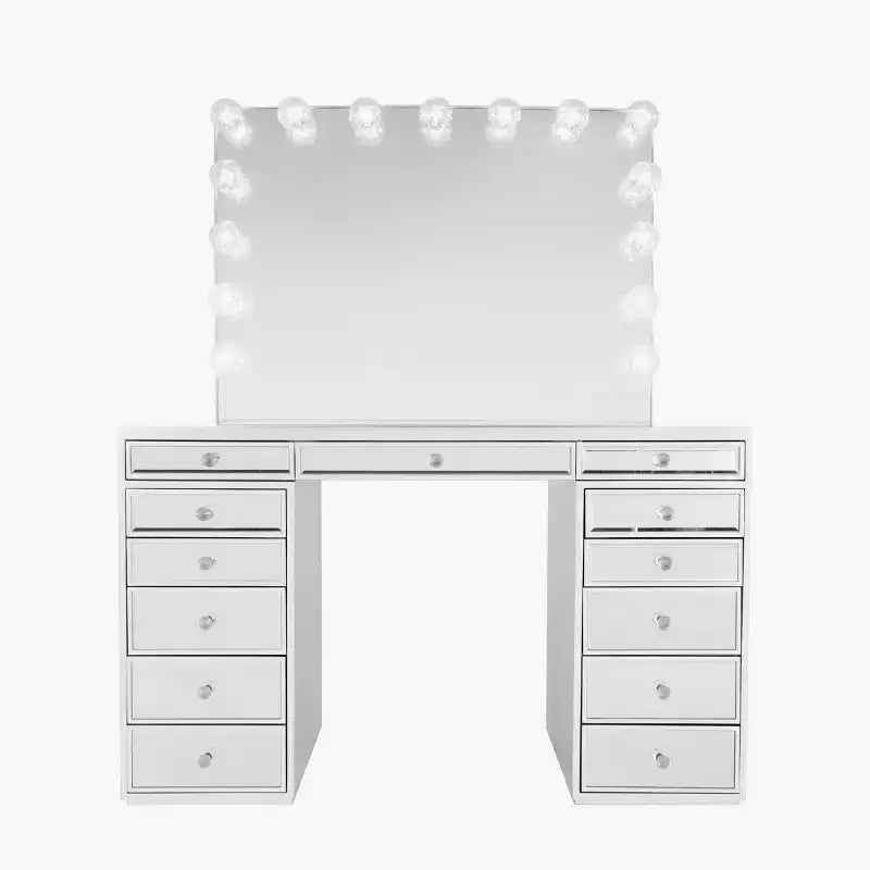 Impressions Vanity SlayStation Plus Premium Mirrored Vanity Table