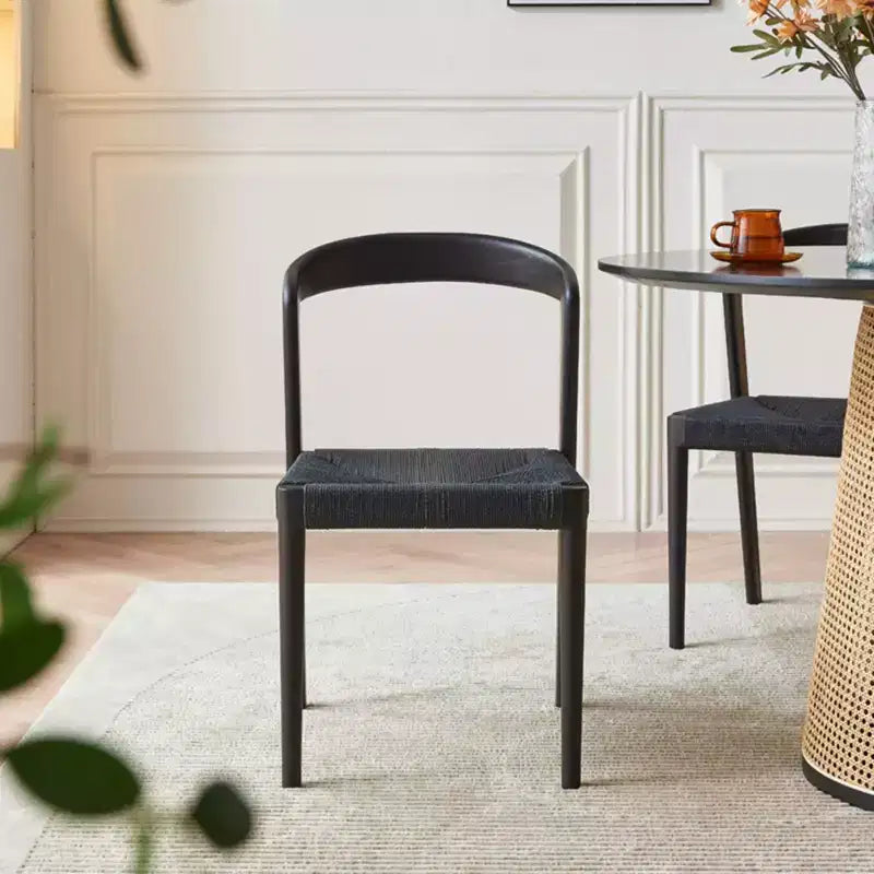 Pexfix Wood Stackable Dining Room Chair Set of 4