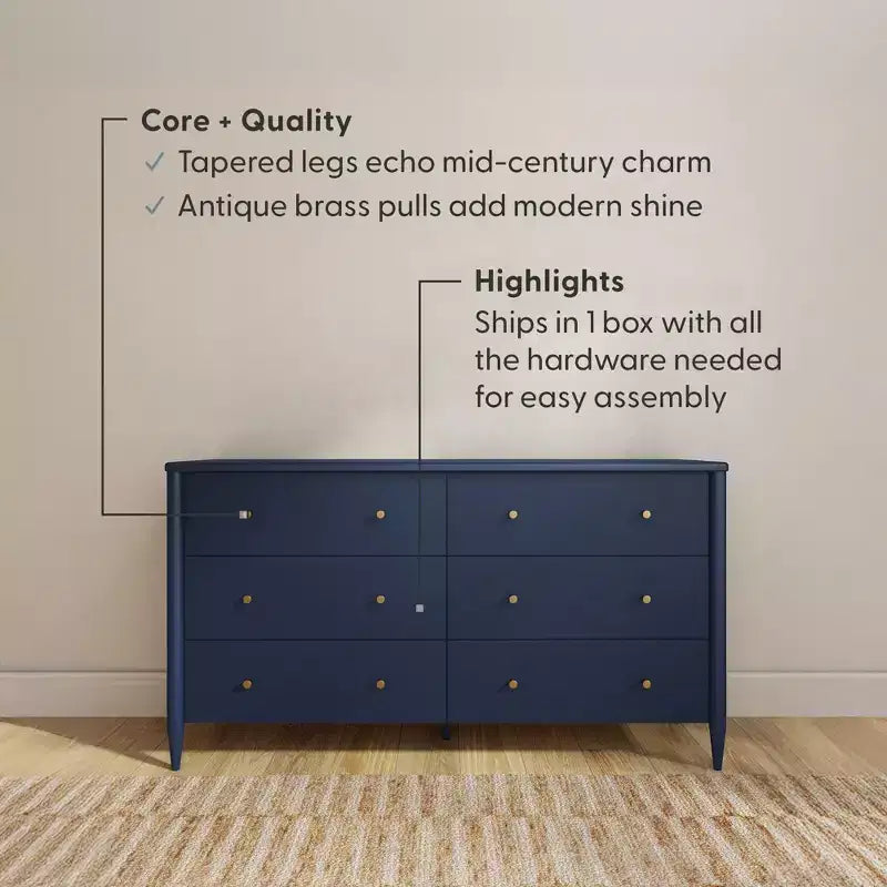 Harbor 6 Drawer Dresser