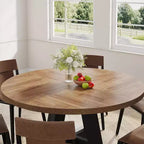 47 Inch Round Dining Table for 4 people