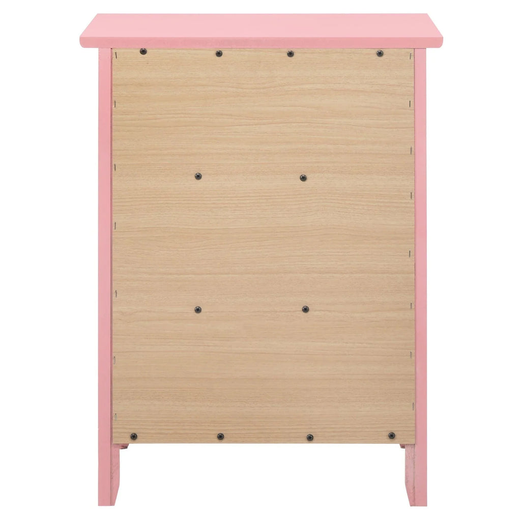 Daniel 3-drawer Transitional Wooden Nightstand