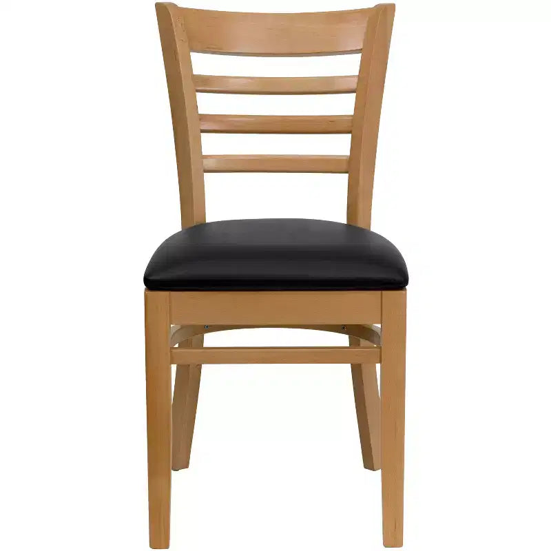 Flash Furniture Ladder Back Wooden Restaurant Chair