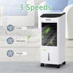 Costway Evaporative Portable Air Cooler Fan & Humidifier with Filter Remote Control