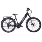 GOTRAX Adult MX1 Mid Drive 27.5 Step Through Electric Hybrid Bike - Black