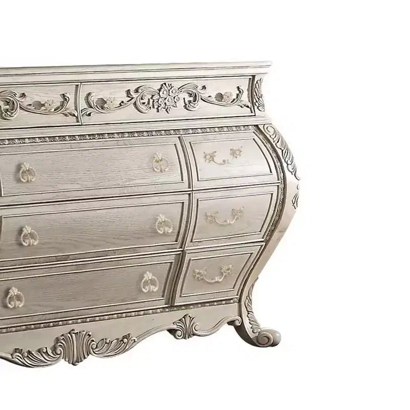 Dresser Antique White Finish