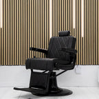 Heavy Duty Barber Chair Reclining Barbershop Styling Chair, Black