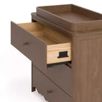 Storkcraft Casablanca 3-Drawer Dresser with Removable Changing Topper