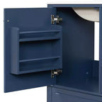 30 Bathroom Vanity Sink Combo, Bathroom storage Cabinet with Drawers and Shelf, Single Sink Bathroom Vanity