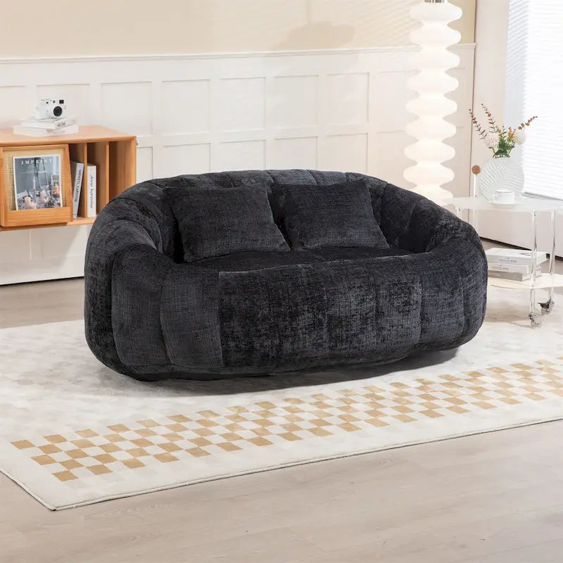Chenille Bean Bag Chair Lazy Sofa