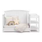 Storkcraft Steveston 5-in-1 Convertible Crib and Changer with Drawer