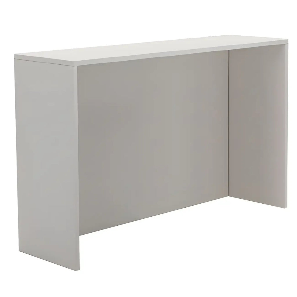 Living Room White Rectangular Wood Long Bar Table