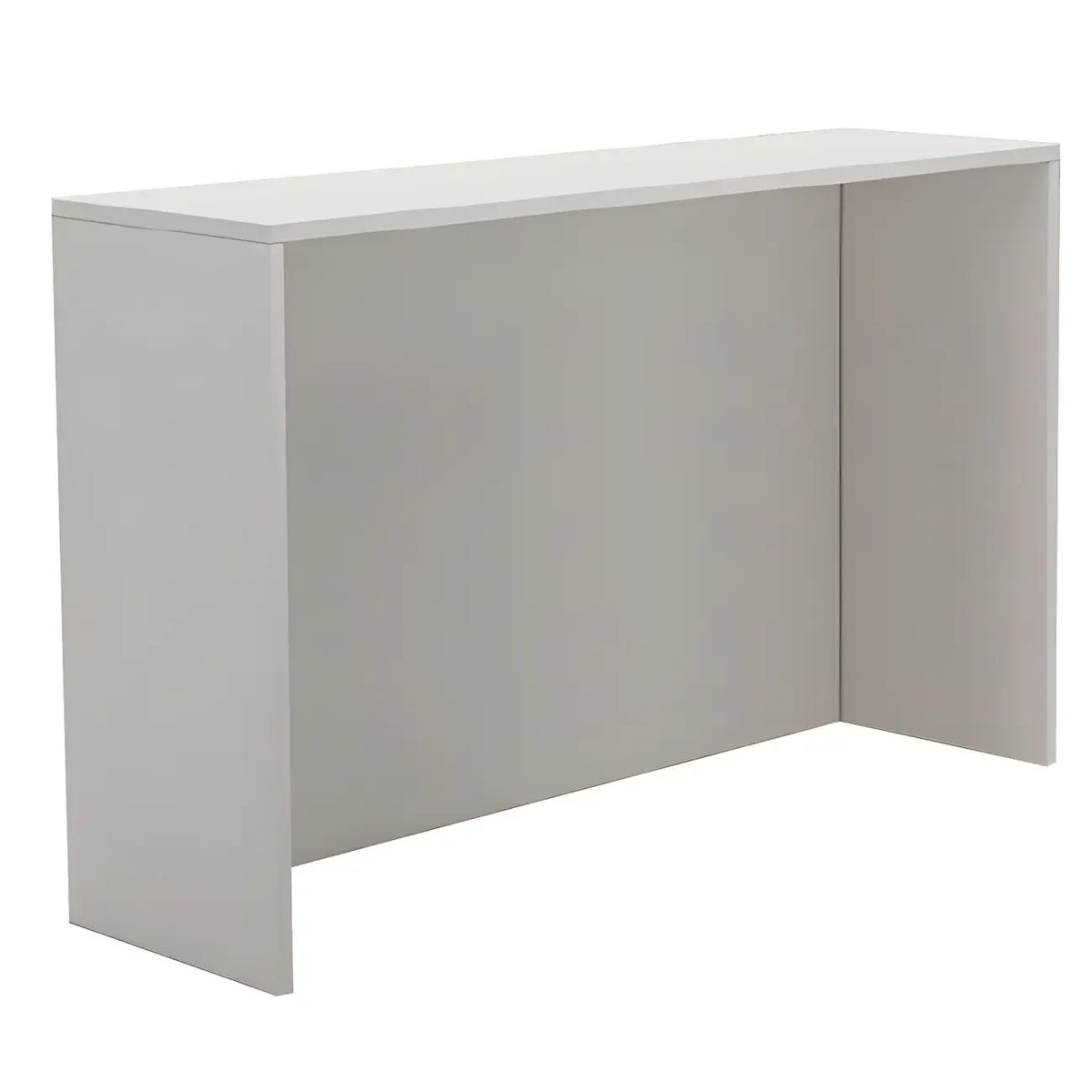 Living Room White Rectangular Wood Long Bar Table