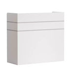 Famapy L-shaped Reception Desk Multifunctional Welcome Desk Workstation