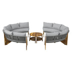 6-Person Outdoor Seating Group with Cushions & 1Coffee Table