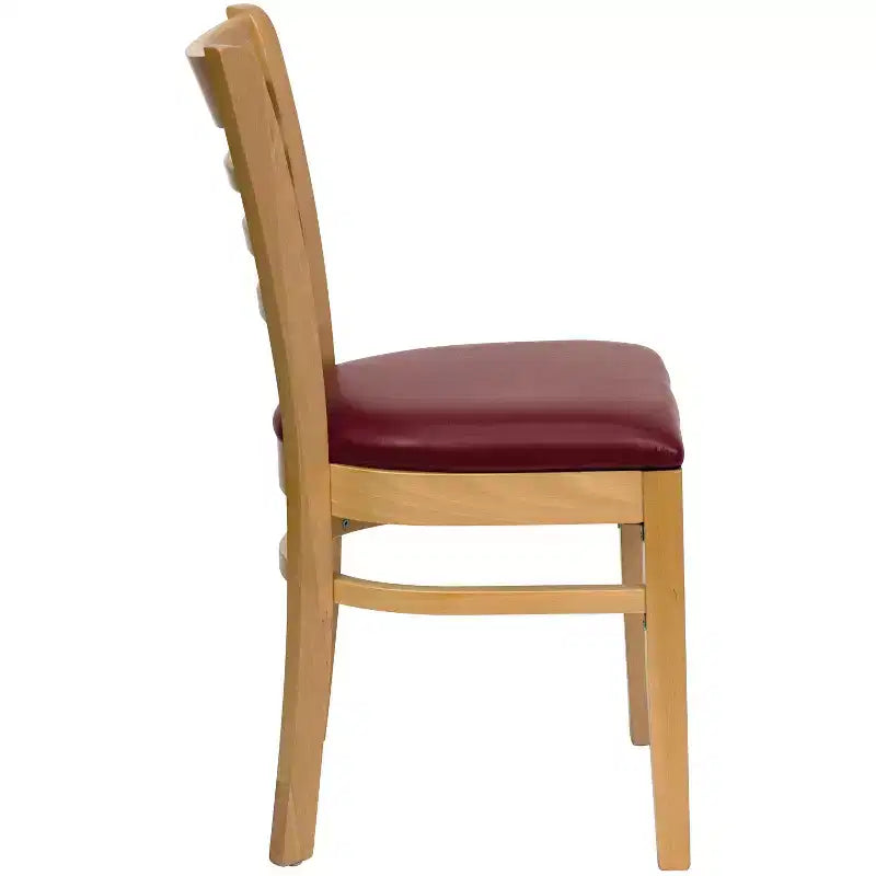 Flash Furniture Ladder Back Wooden Restaurant Chair