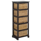 Vedette 5 Basket Storage Tower - AMH5739 - Safavieh Couture