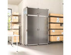 Seville Classics UltraHD 2-Piece Extra-Wide Storage Cabinet Set, 60 x 24