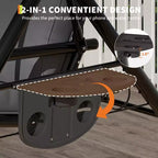 3 Seat Outdoor Porch Swing, 2-in-1 Patio Swing Chair, Thickened Removable Cushions, Adjustable Canopy, Weather Resistant Steel Frame