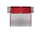 Seville Classics UltraHD 2-Piece Extra-Wide Storage Cabinet Set, 60 x 24