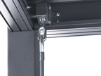 Gazebo Metallo 296 cm 296 cm Nero