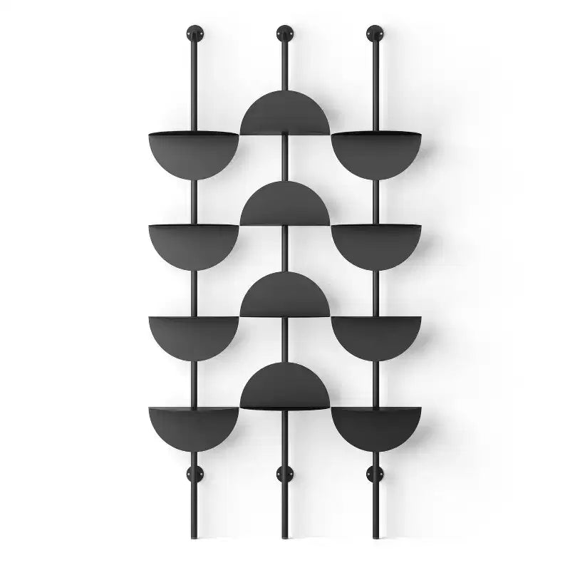 Umbra Set of 4 Solis Adjustable Shelves Black