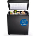 ZAFRO 1.8 Cu.ft Chest Freezer, Compact Deep Freezer with 2 Baskets & Adjustable Temp, Top Open Door for Home, Dorm,Kitchen,Bar