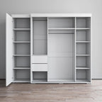 Aria 3D-EX Wardrobe with 1 Mirror