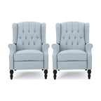 Fauteuils inclinables en tissu touffeté Walter (lot de 2) par Christopher Knight Home