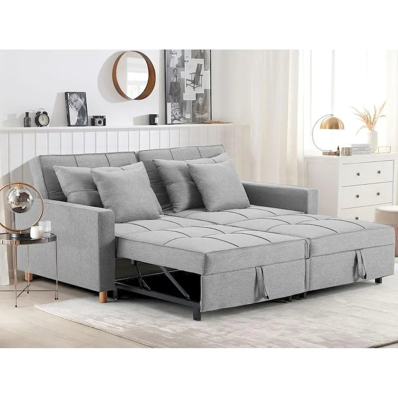 AECOJOY 3-in-1 Sofa Bed Double Sleeper Chair Bed