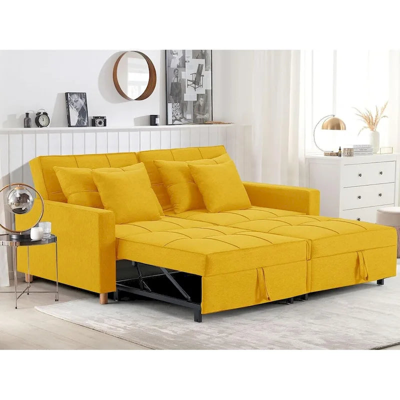 AECOJOY 3-in-1 Sofa Bed Double Sleeper Chair Bed