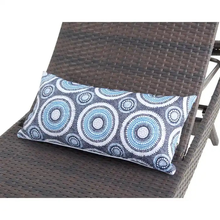 All Weather Wicker Chaise Lounge - Set of 2