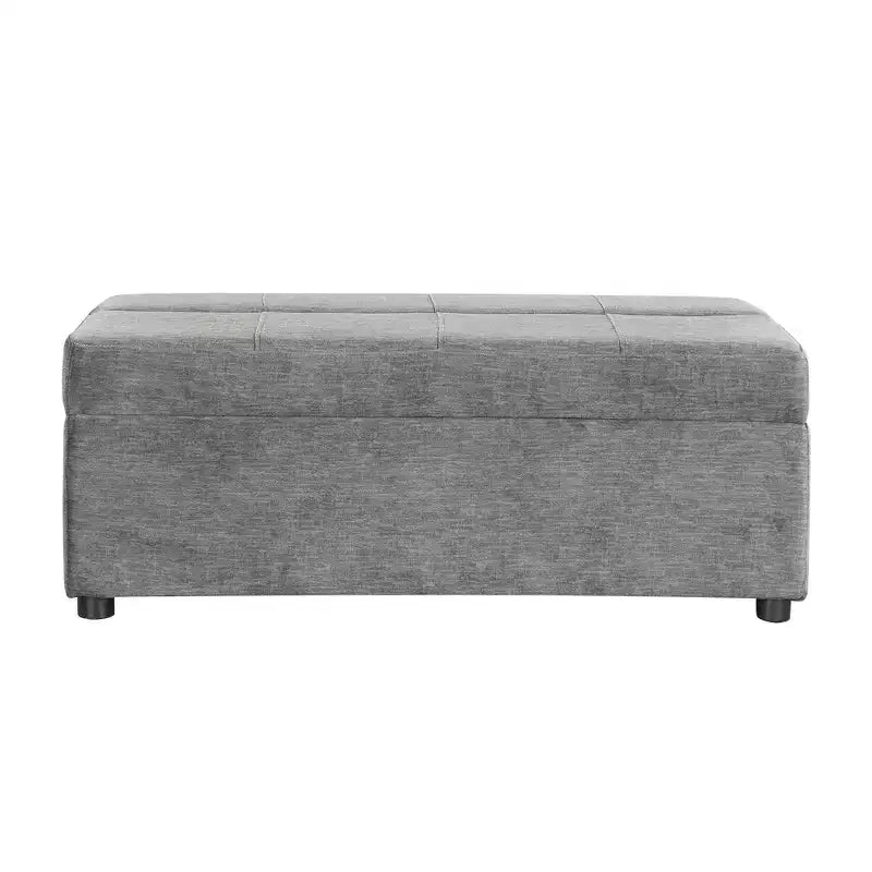 Twin Size Convertible Ottoman Sleeper Bed with Mattress - Space-Saving Guest Bed for Living Room & Apartment