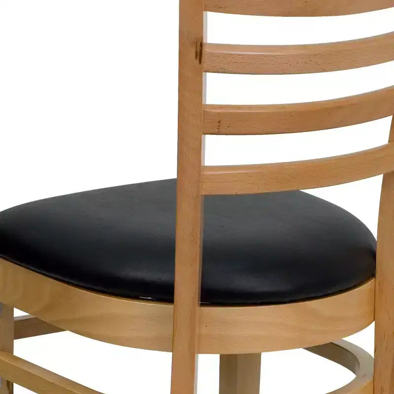Flash Furniture Ladder Back Wooden Restaurant Chair