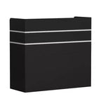 Famapy L-shaped Reception Desk Multifunctional Welcome Desk Workstation