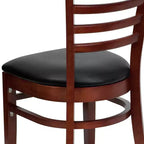 Flash Furniture Ladder Back Wooden Restaurant Chair