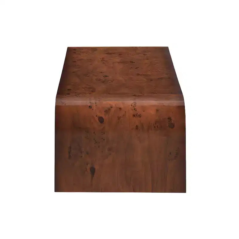 Table basse Christopher Knight Home Arden, moderne, avec cascade et bords incurvés