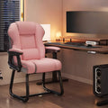 Yellow High-Back Leather Ergonomic Executive Chair