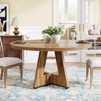 47 Inch Round Dining Table for 4 people