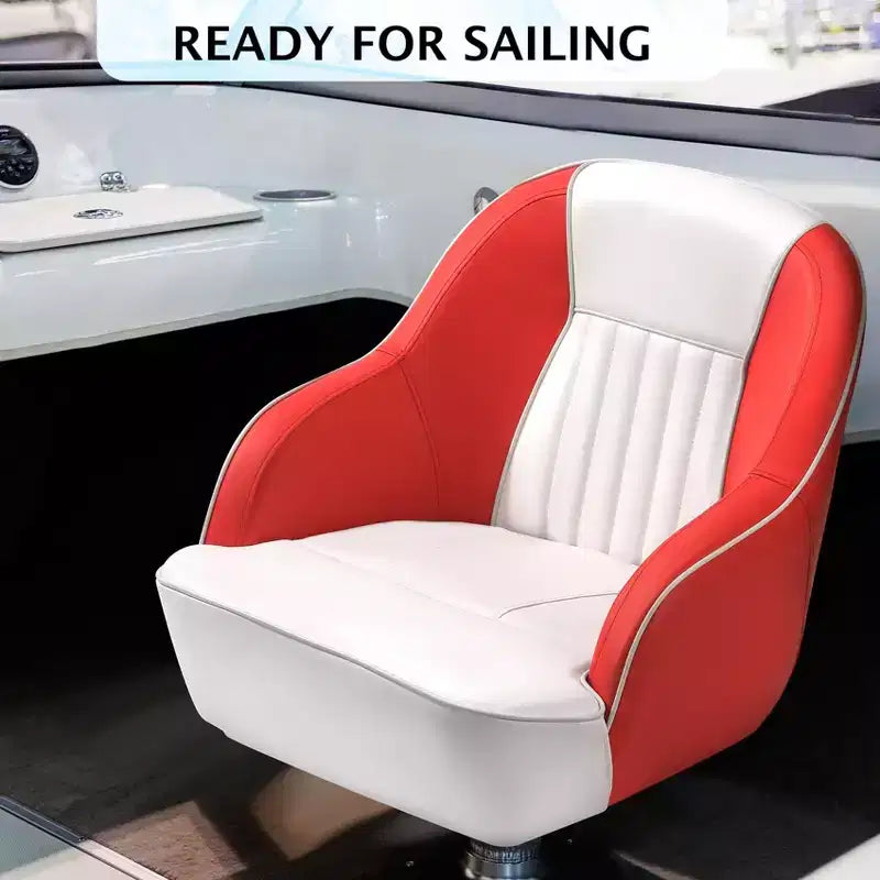 Pontoon Boat Seat, Captains Bucket Boat Seat, Back Folding Boat, Boat Cabin SeatingFishing Seats for Boats, Boat Bucket Seat