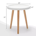 Tavolino rotondo, divano, caffè, tavolino, comodino, casa