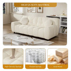 2-Seat Cloud Deep Seat Sofa Couch for Living Room, Bedroom