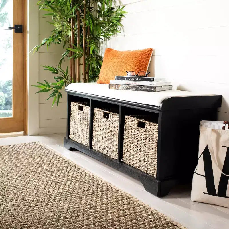 Lonan Storage Bench - AMH5733 - Safavieh Couture