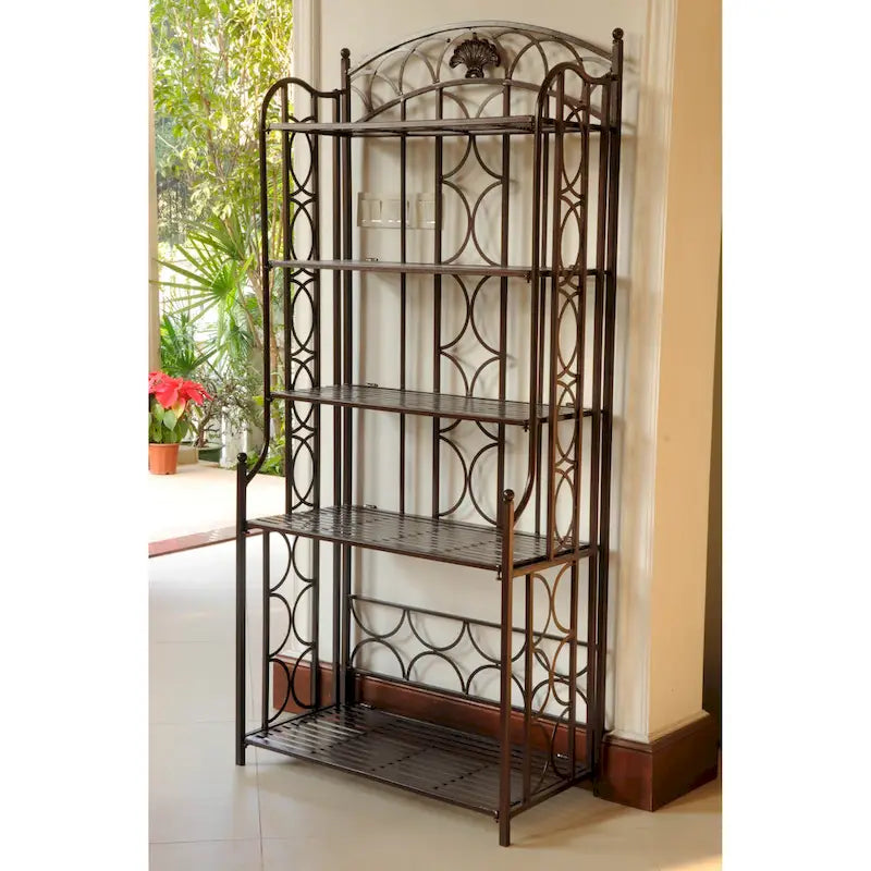 5-Tier Iron Baker's Rack