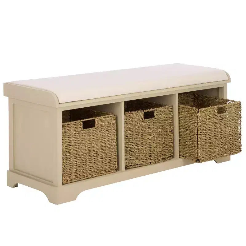Lonan Storage Bench - AMH5733 - Safavieh Couture