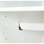 100% Solid Wood  4-Door Wardrobe with Solid Wood or Mirrored Doors